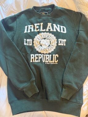 🍀 Ireland Republic Green Graphic Sweatshirt